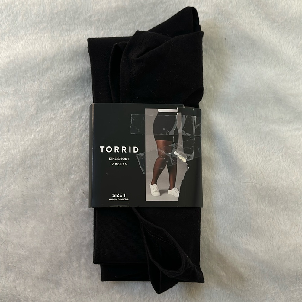 NWT Torrid Biker shorts, 1